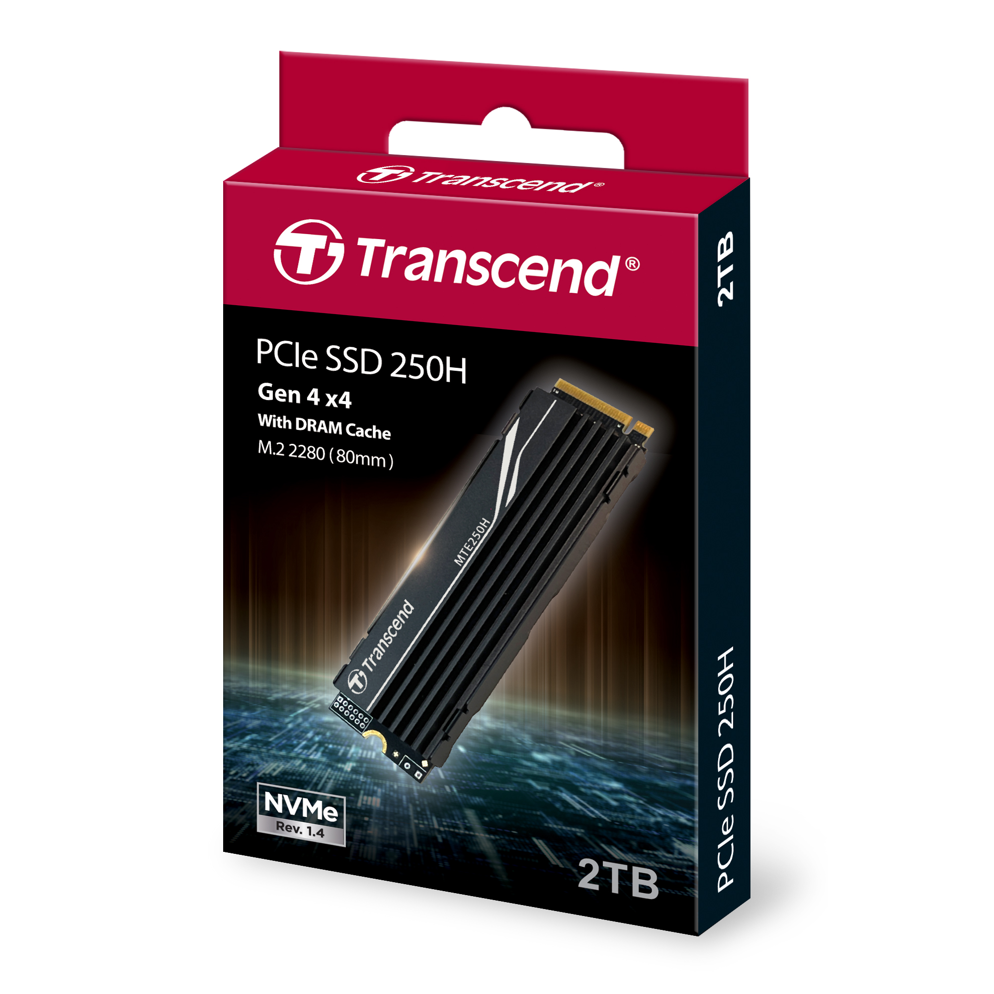 PS5に　2TB SSD 　Transcend TS2TMTE250H 楽天市場】M.2 SSD 2TB NVMe 1.4準拠 PCIe Gen4×4 3D PS5 NAND