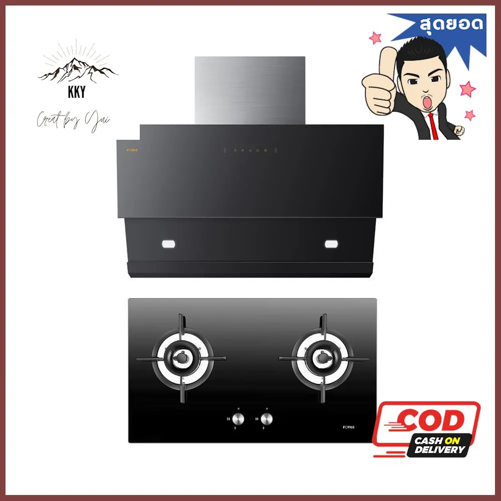 เตาฝัง+เครื่องดูดควัน FOTILE GHG78211+JQG9031HOB+HOOD FOTILE GHG78211+JQG9031 **ของแท้100%**