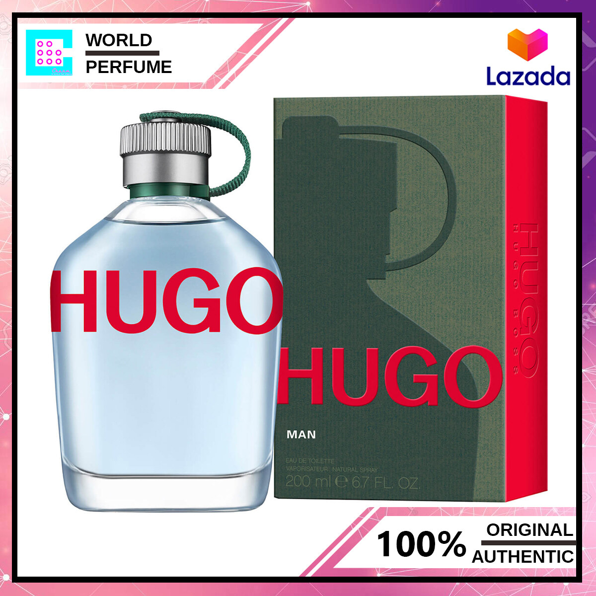 Hugo Boss Hugo for Men EDT 125 ml., 200 ml.  ปริมาณ (มล.) 125
