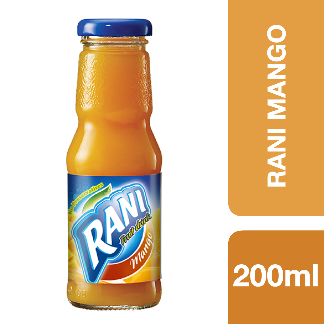 Rani Fruit Drink Mango 200ml ++ รานี้ น้ำมะม่วง 200ml