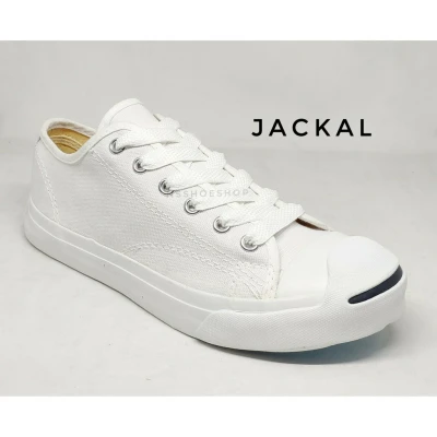 Mashare Jack 37-45 มาแชร์ แจ็ค หัวแจ็ค รองเท้าผ้าใบ สีขาว