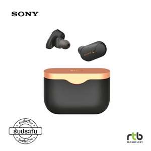 Sony หูฟัง ไร้สาย ตัดเสียงรบกวน รุ่น WF 1000XM3 - Black