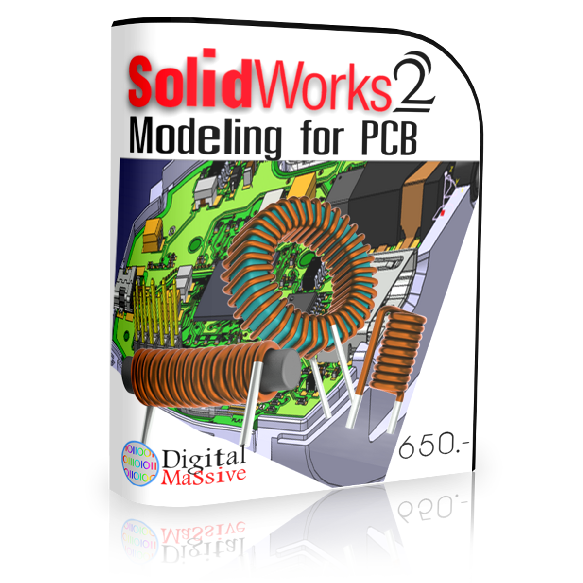วีดีโอสอน SolidWorks modeling for PCB II - จัดส่งแฟลชไดร์ฟ 32GB