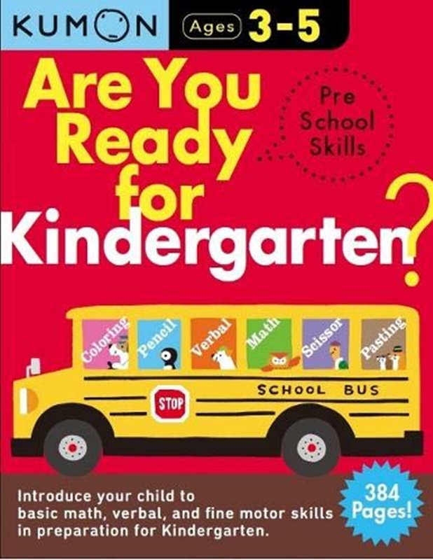 หนังสือต่างประเทศ Are You Ready for Kindergarten Pre School Skills