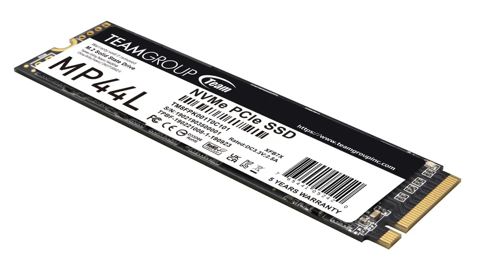 Mp44l M.2 Pcie 4.0 Ssd