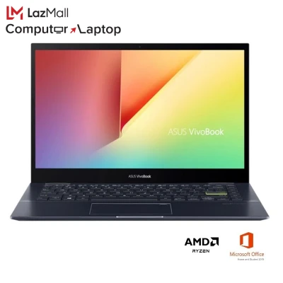 Asus Vivobook Flip AMD R7-4700U/16GB/512GB/AMD Radeon Graphics/14"FHD-Touch/W10/2Y carry in (Bespoke Black)| TM420IA-EC202TS Notebook