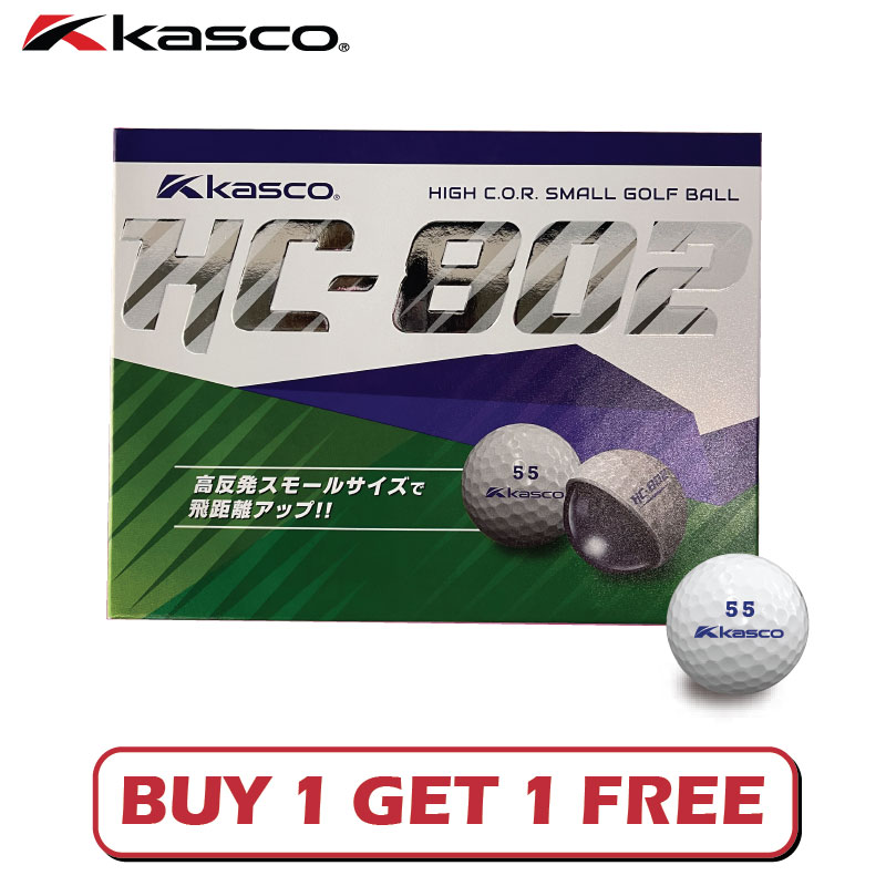 KASCO NEW HC-802 High cor Small Golf Ball BUY 1 GET 1 FREE (2dz) ลูกกอล์ฟ High cor ซื้อ 1 โหล แถม 1 โหลฟรี