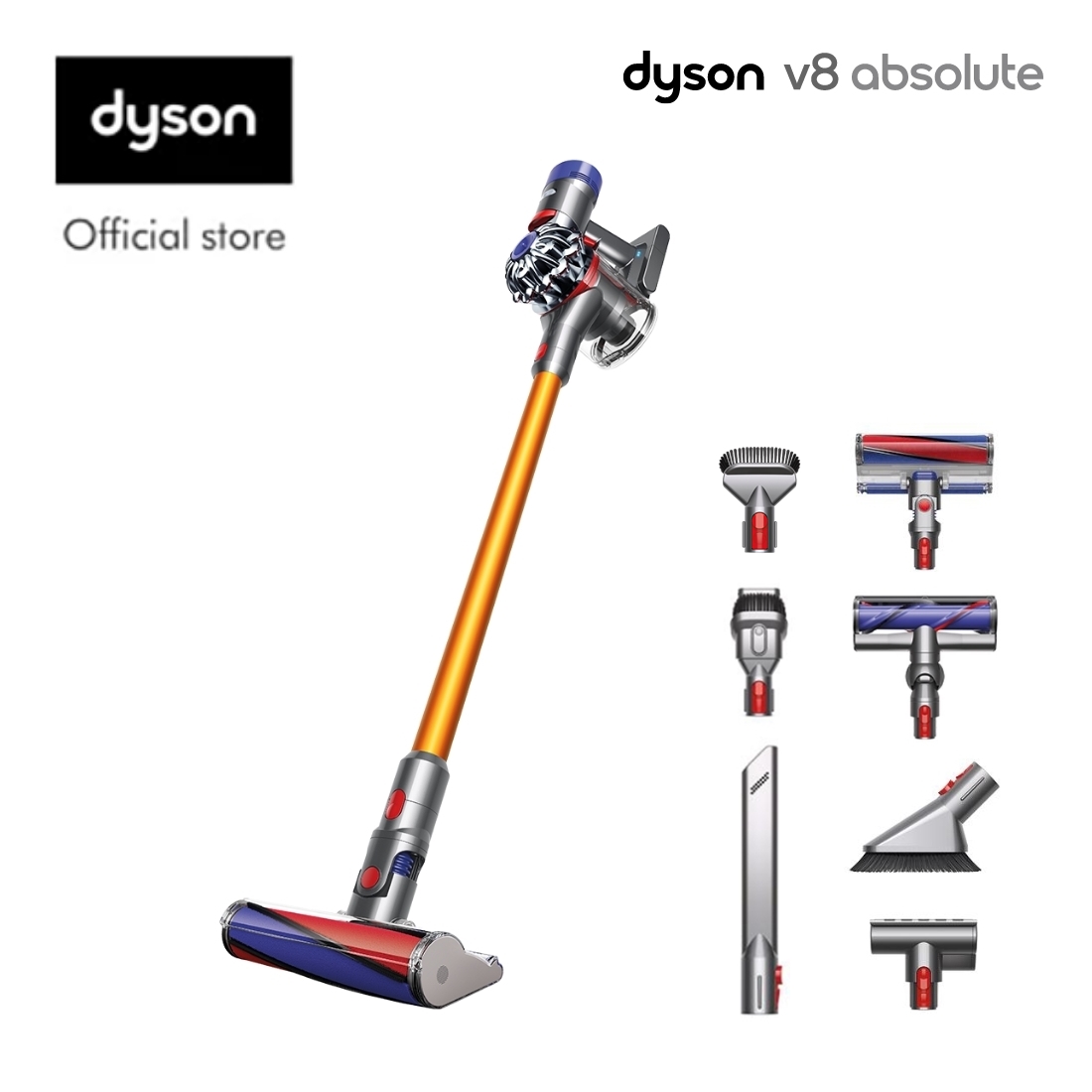 Dyson V8™ Absolute Cord-Free Vacuum Cleaner เครื่องดูดฝุ่นไร้สาย ไดสัน