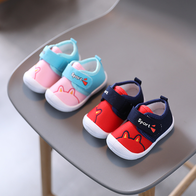 FiFi Baby 🔥 พร้อมส่ง 🔥 รองเท้าเด็ก รองเท้าหัดเดิน มีเสียง น่ารักดี สวมใส่สบาย เบอร์(11.5 ซม-14 ซม)