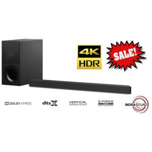 SONY Sound Bar รุ่น HT-X9000F ระบบเสียง 2.1CH  300w. DOLBY ATMOS DTSX Bluetooth  รองรับ 4K/HDR Wireless Subwoofer