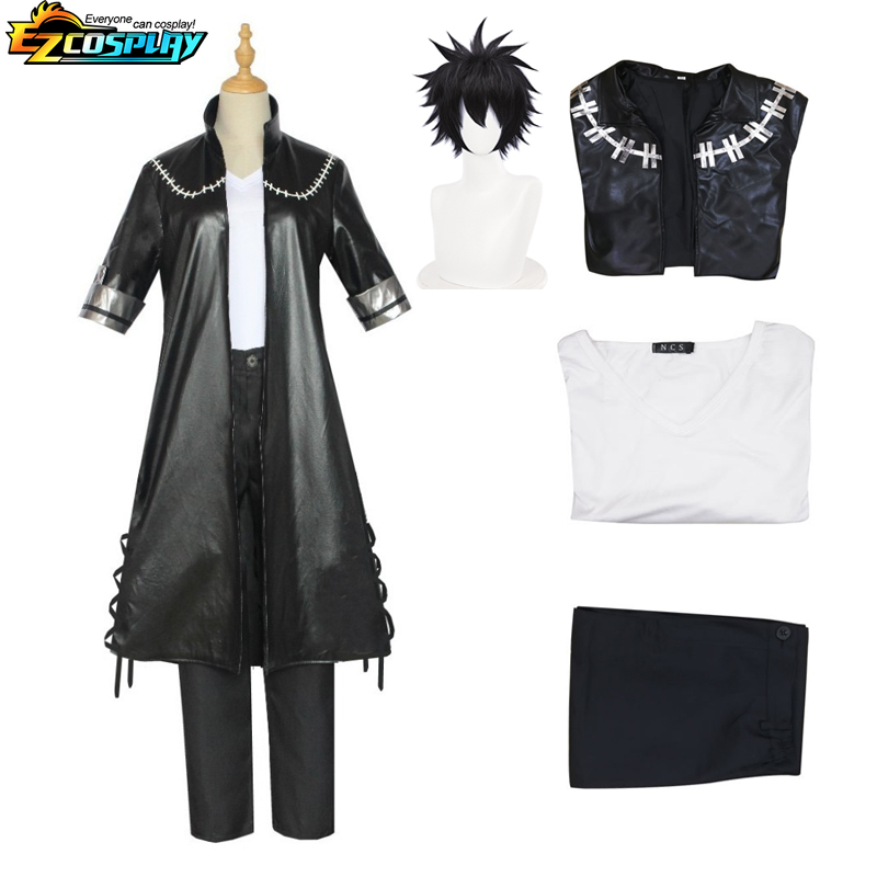 My Hero Academia คอสเพลย์เครื่องแต่งกาย Dabi คอสเพลย์ Black Coat Jacket ...