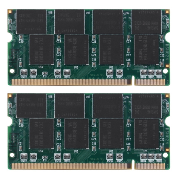 Bảng giá 2X 1GB DDR1 Laptop Memory Ram SO-DIMM 200PIN DDR333 PC 2700 333MHz for Notebook Sodimm Memoria Phong Vũ