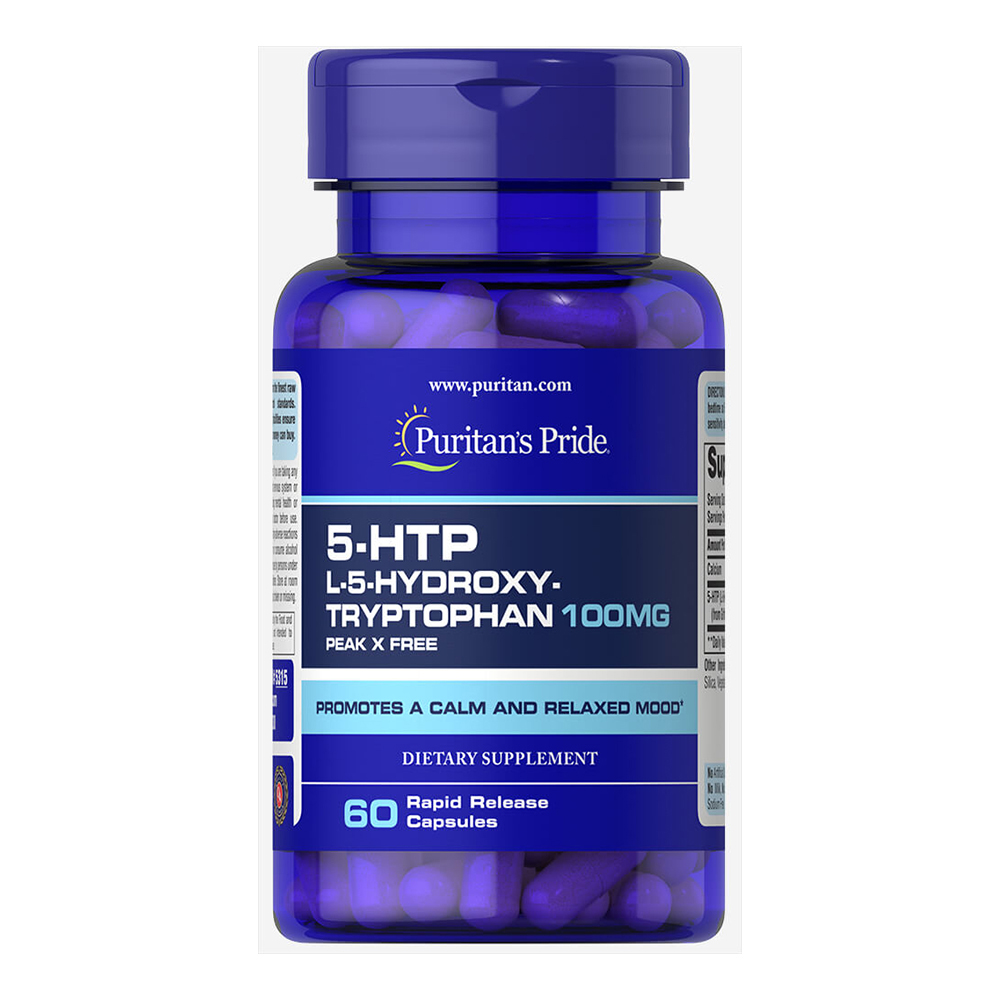 Puritan's pride 5-HTP 100 mg (Griffonia Simplicifolia) 60 Capsules