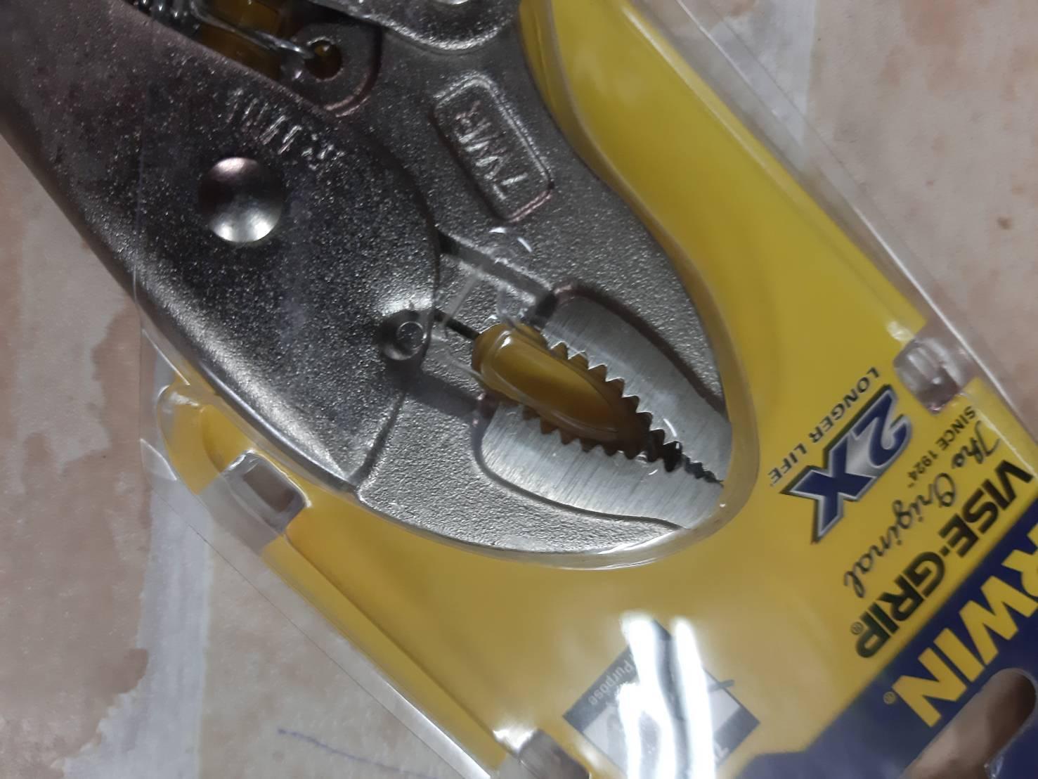 IRWIN คีมล๊อคปากโค้ง พร้อมตัดสายไฟ 5 นิ้ว 5 WR - PPP tools - ThaiPick