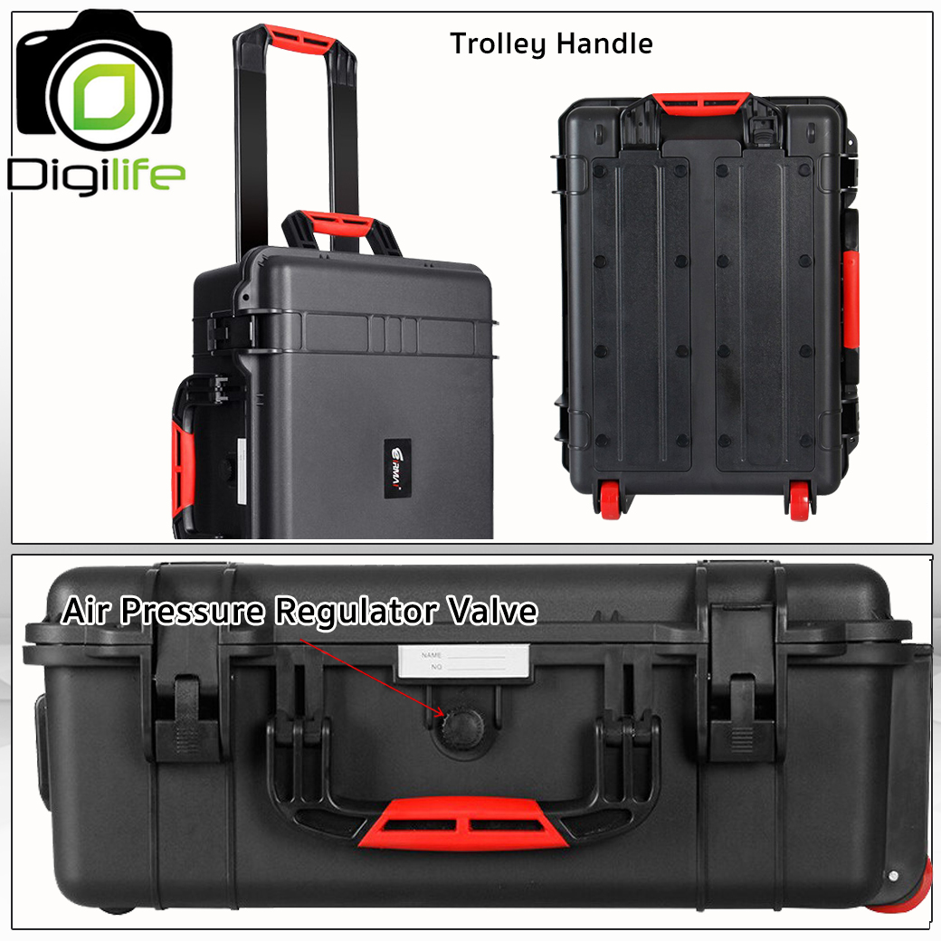 Eirmai Bag R600 Waterproof Hard Case For Camera Flash Accessories