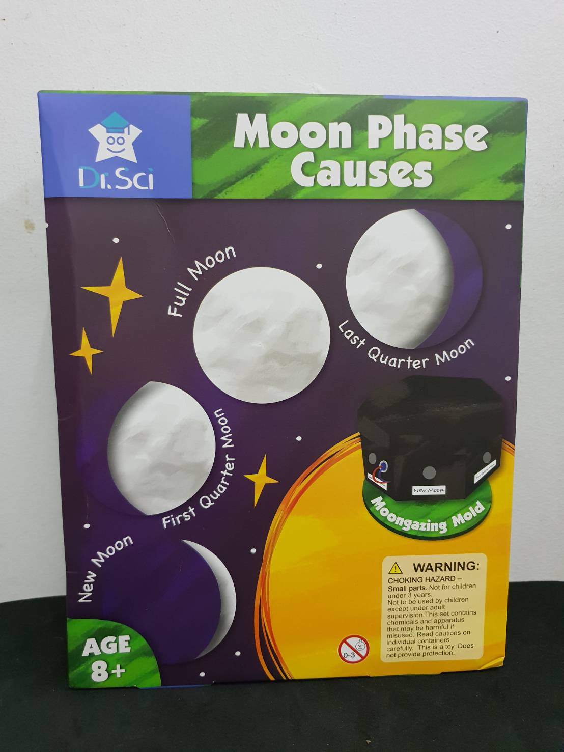 MOON PHASE CUASES ชุดทดลอง ปรากฏการณ์จันทรุปุราคา ปรากฏการณ์ข้างขึ้น/แรม แบบจำลองทางวิทยาศาสตร์ สอนให้เด็กรู้จักประกอบและสร้างความเข้าใจด้วยการทดลองปฏิบัติเอง มีคู่มือบอกวิธีการประกอบพร้อมหลอดไฟ