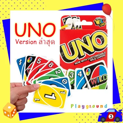 【HOT SALE】 เกมการ์ด กระดาษมัน ใหม่ล่าสุด UNO Card Game Newest Version