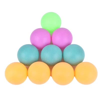 10PCS Ping Pong Balls 40mm Colored Replacement Practice Table Tennis Balls
