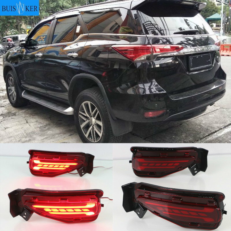 LED Rear Bumper Reflector Tail Lights for Toyota Botswana