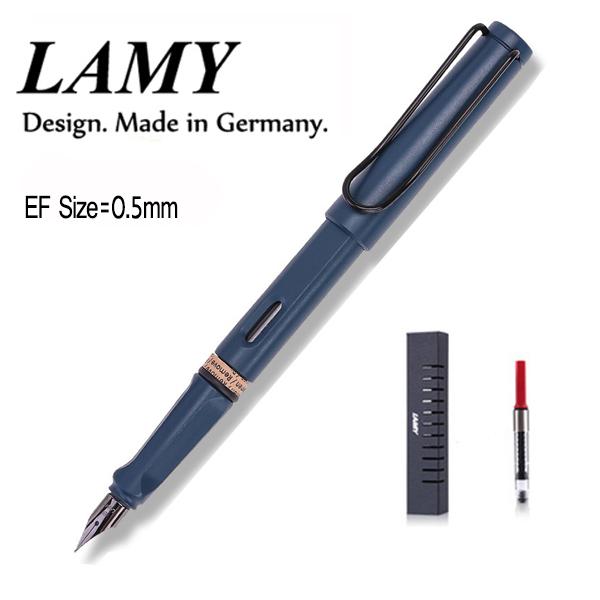 สินค้าคุณภาพ LAMY ปากกาหมึกซึม 017 รุ่น Safari EF, 0.5mm
