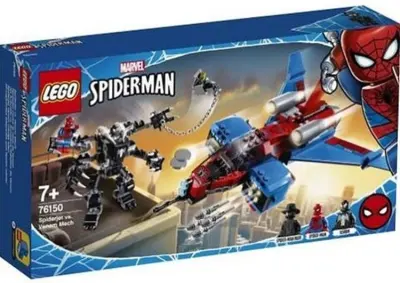 LEGO Marvel Spiderjet vs. Venom Mech-76150