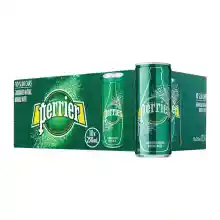 ภาพขนาดย่อของภาพหน้าปกสินค้าส่งฟรี Perrier Sparkling Mineral Water Can 250ml. จากร้าน Pinnacle Gastro บน Lazada ภาพที่ 4