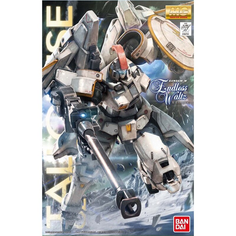 Bandai mg 1/100 new mobile report gundam wing oz-00ms tallgeese effects action toy figure assembly model kit anime gift