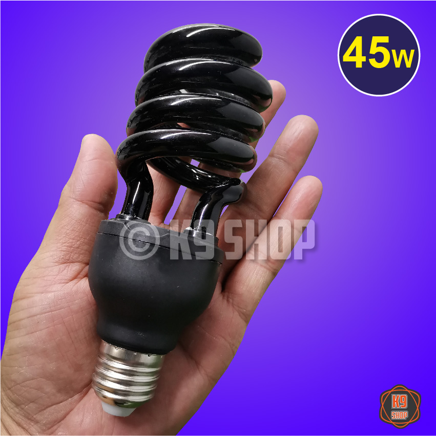 หลอดไฟล่อแมลง หลอดไฟ แบล็คไลท์ 20วัตต์ 45วัตต์ black light 45W, 20W (ไฟบ้าน) E27