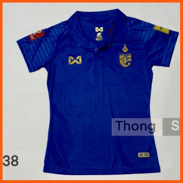 Best Quality เสื้อกีฬาทีมชาติไทยผู้หญิง ฟรีไซร์ อก32-38 ชุดกีฬา เสื้อกีฬา เสื้อกีฬาลิเวอร์พูล เสื้อบอลบุรีรัมย์ ชุดใหม่ เสื้อบอลเชลชี เสื้อกีฬาทีมชาติไทยผู้หญิง