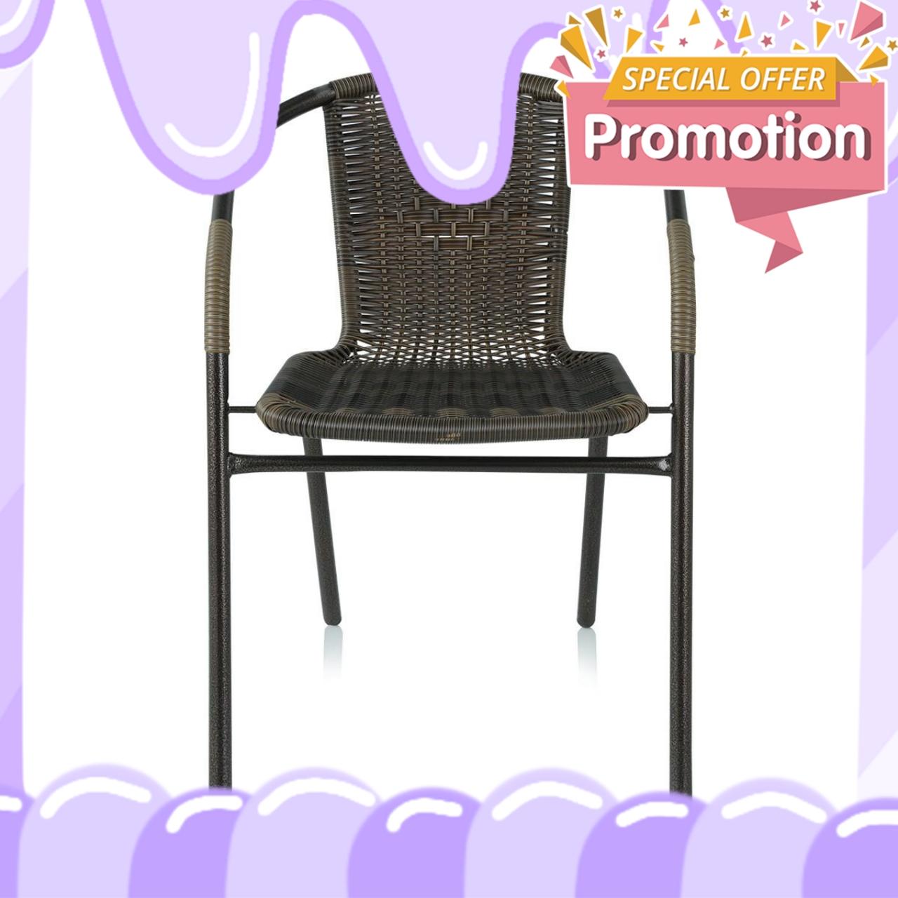 โปรโมชั่น HOFF เก้าอี้หวายเทียมสาน รุ่น TLH037 สีน้ำตาล เฟอร์นิเจอร์สนาม ชิงช้า และเปลญวน ชุดโต๊ะสนาม เฟอร์นิเจอร์ตกแต่งพื้น ผนัง สติ๊กเกอร์ตกแต่ง เสื่อ หญ้าเทียม ของแท้ 100% ราคาถูก