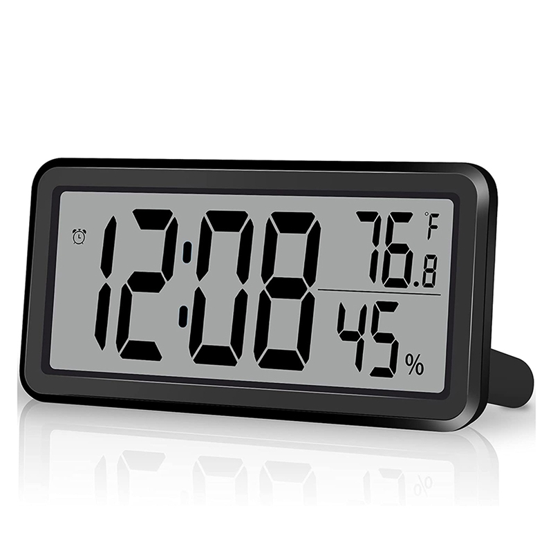 Digital Alarm Clock,Desk Clock,Battery Operated LCD Electronic Clock ...