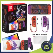 ภาพขนาดย่อของภาพหน้าปกสินค้าเครื่อง Nintendo Switch OLED Pokemon Scarlet & Violet Edition (เครื่อง Switch OLED Pokemon)(เครื่อง Nintendo Switch OLED Pokemon)(เครื่อง Pokemon Nintendo Switch OLED)(Pokemon Nintendo Switch OLED Console) จากร้าน Monster Games บน Lazada ภาพที่ 1