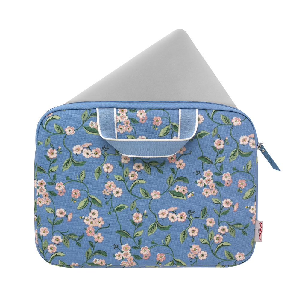 Mid Blue me not 13" Laptop Sleeve with Handle Cath Kidston