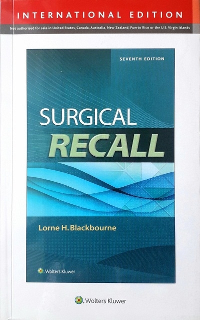 SURGI RECALL (PAPERBACK)  Author: Lorne H. Blackbourne Ed/Yr: 7/2015 ISBN: 9781469855752