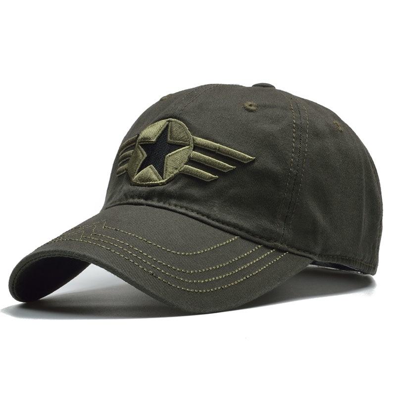 หมวก หมวกแก๊ป ลายทหาร Camo US Army Cap Men Army Baseball Cap Dad Hat For Men Camouflage Snapback Bone Masculino Tactical Dad Cap