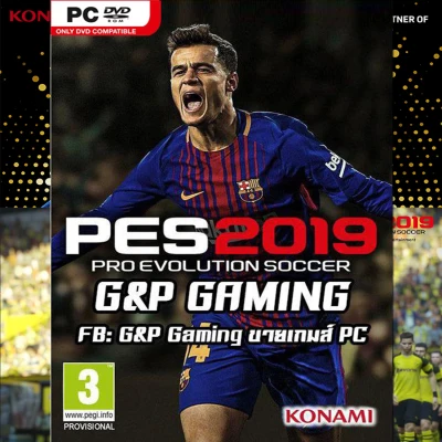 [PC GAME] แผ่นเกมส์ PES 2019 / Pro Evolution Soccer 2019 Smoke Patch Update 19.1.4 [ฤดูกาลล่าสุด] PC