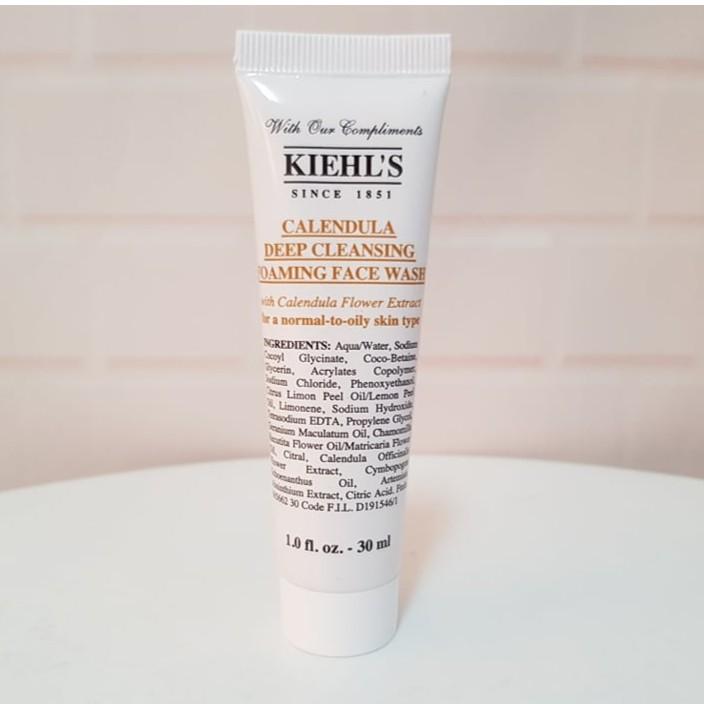 โปรโมชั่น Kiehl’s Calendula Deep Cleansing Foaming Face Wash 30 ml