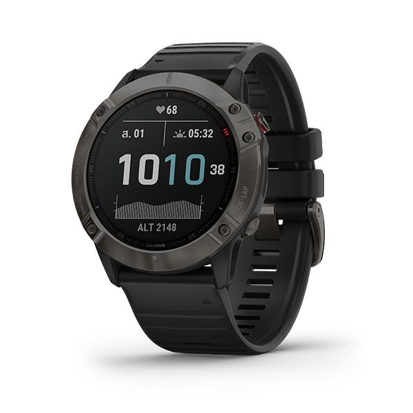 fenix 6x sapphire carbon gray