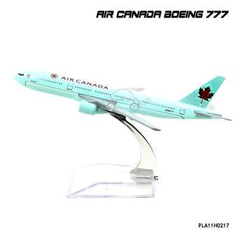 Naynaeshop โมเดลเครื่องบิน AIR CANADA Boeing 777 (16 cm)