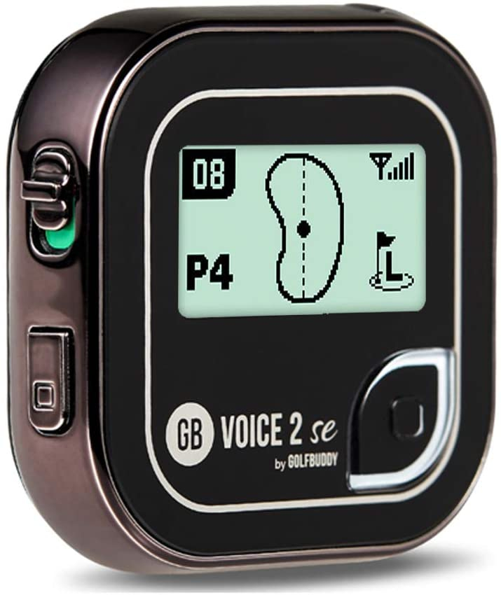 Golf Buddy Voice 2 Talking GPS Rangefinder (Bundle), Long Lasting