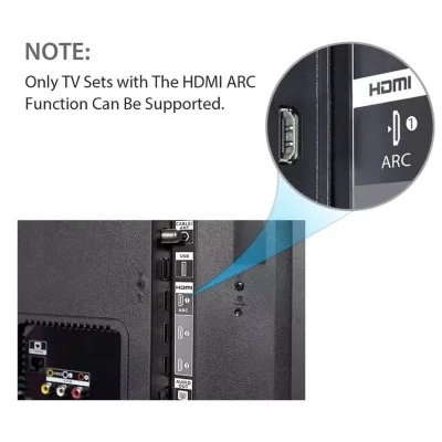 192KHz HDMI ARC Audio Adapter HDMI Audio Extractor Digital To Analog Audio Converter DAC Coaxial SPDIF