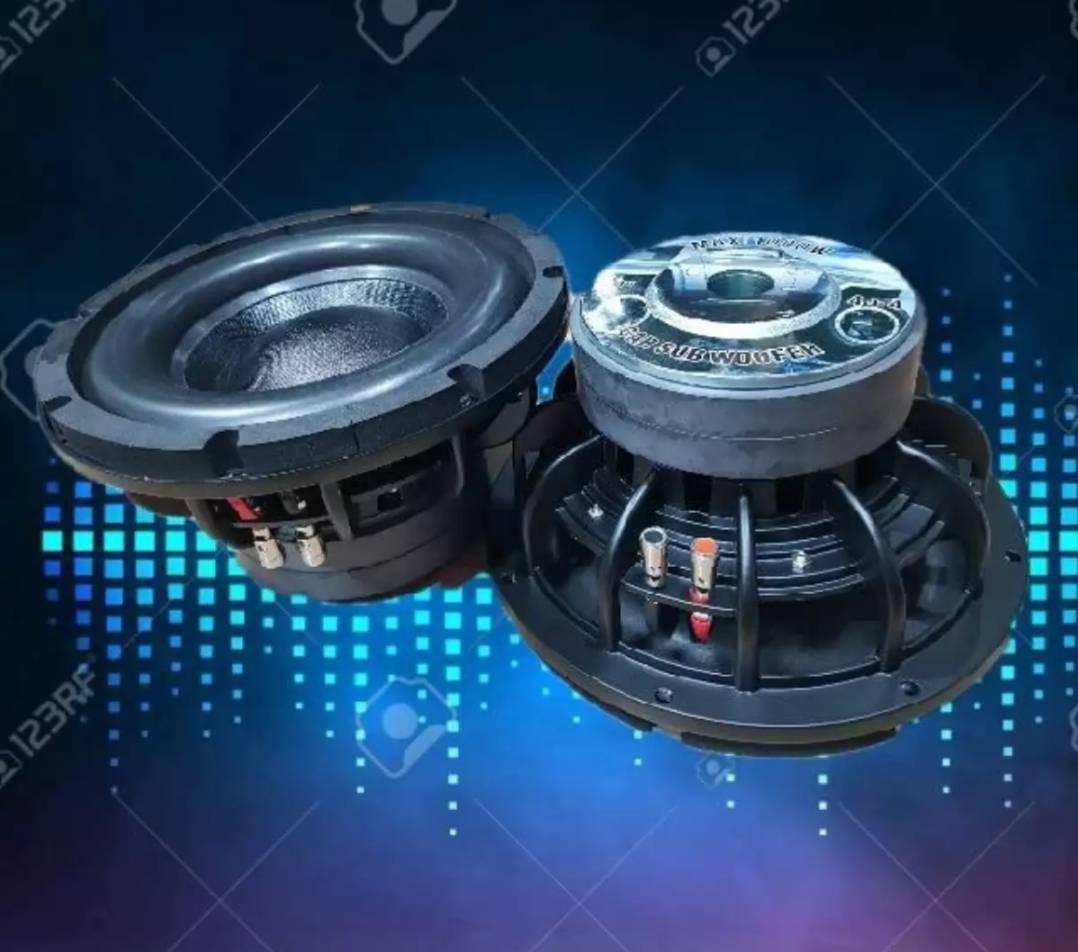 LXJ ดอกลำโพงรถยนต์ซัฟวูฟเฟอร์ 10 นิ้ว วอยซ์คู่ (4+4 ohm)1000w car subwoofer วัตต์