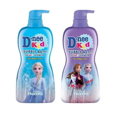 D-nee Kids Frozen ดีนี่ คิดส์ บับเบิ้ล บาธ 400 ml. หัวปั๊ม ( มีตัวเลือกกลิ่น )