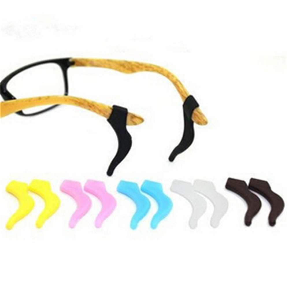 LIURU Eyewear Outdoor Eyeglass Temple tip Silicone Glasses Holder Anti Slip Ear Hooks
