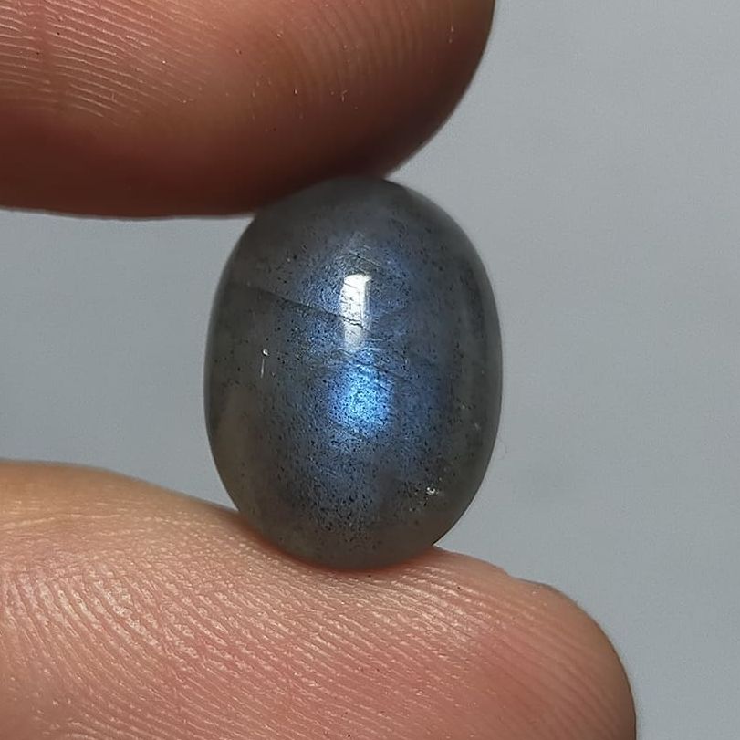 พลอย ลาบราโดไรท์ ธรรมชาติ แท้ หินพ่อมด ( Natural Labradorite ) หนัก 6.92 กะรัต