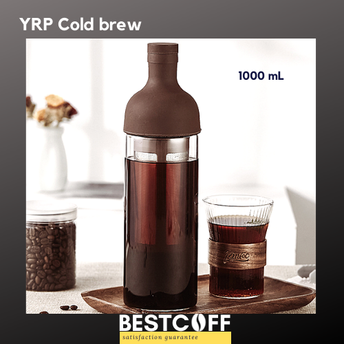 YRP เหยือกสกัดกาแฟเย็น Cold brew ice coffee maker สี brown 1000 mL สี brown 1000 mL