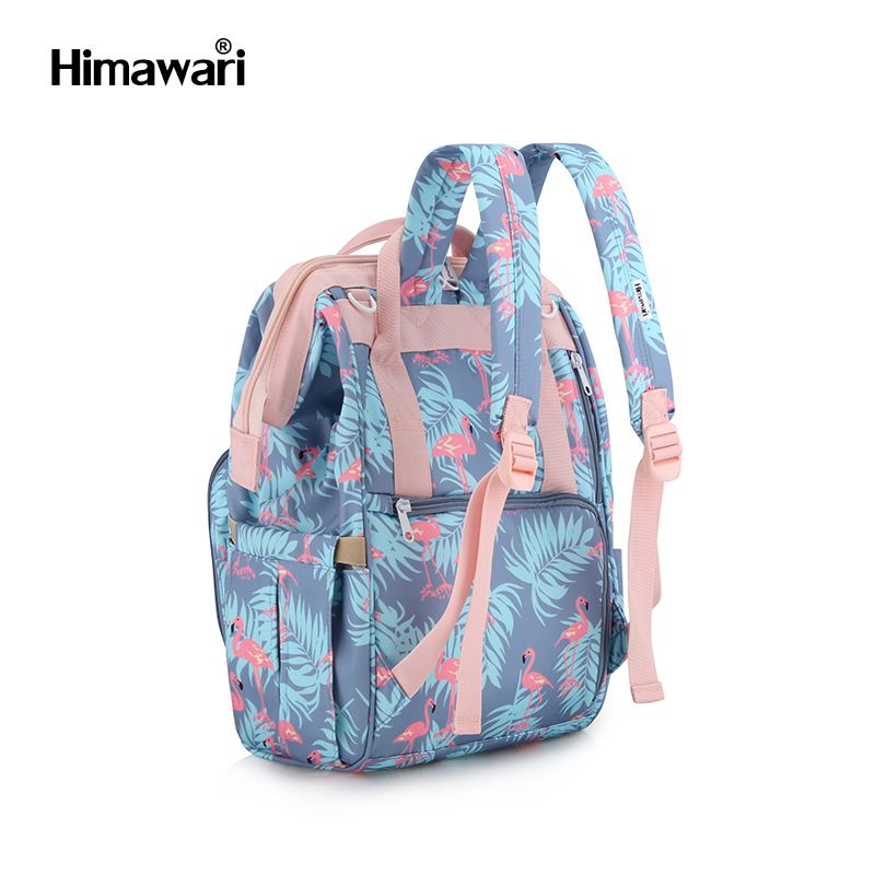 กระเป๋าเป้สะพายหลัง ฮิมาวาริ สำหรับคุณแม่ Himawari Backpack Flamingo 1212