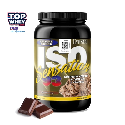 Ultimate Nutrition ISO Sensation 93 2 Lbs - Chocolate Fudge