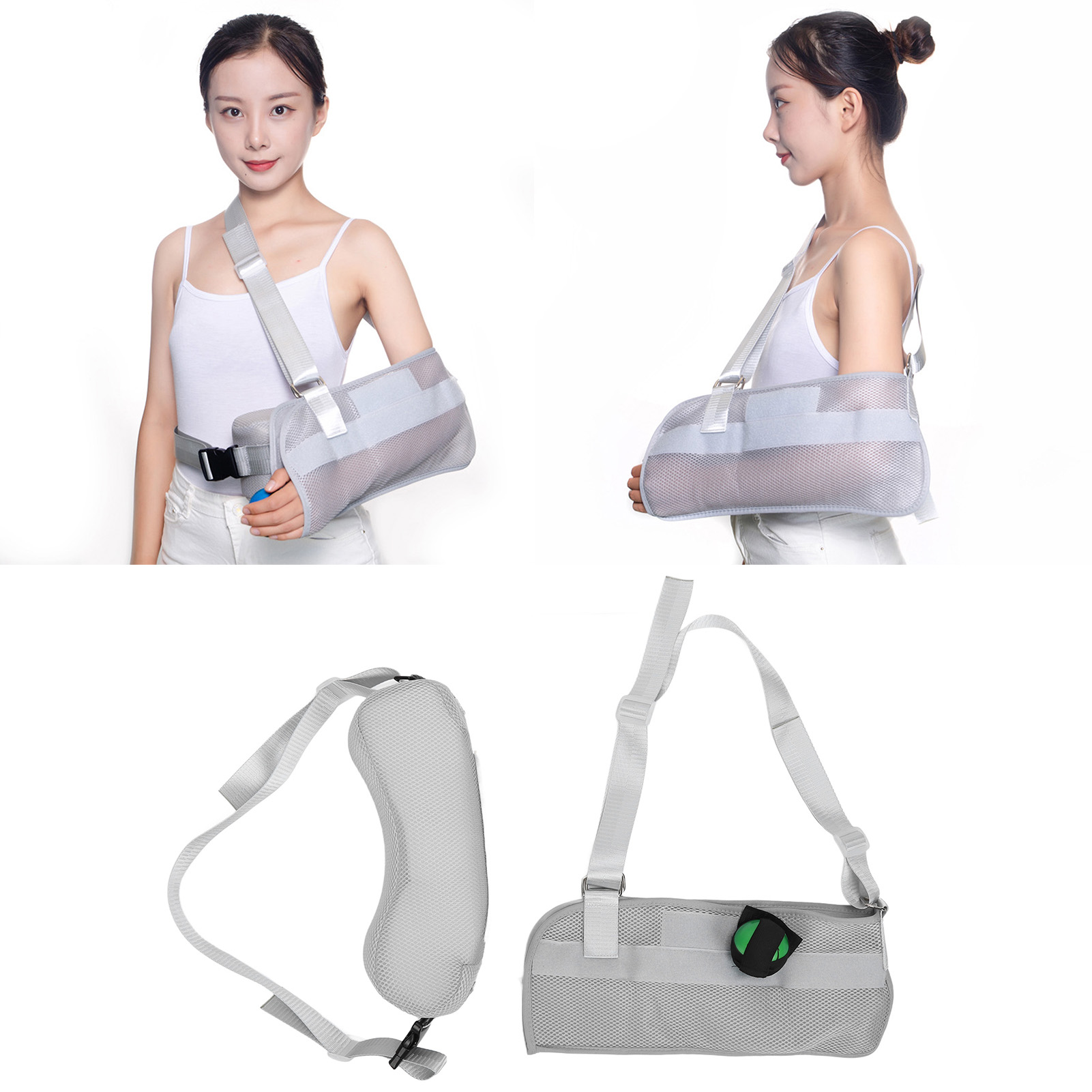 Arm Pillow Sling Shoulder Abduction Sling Multifunctional Safe Breathable Removable Comfortable for Injury