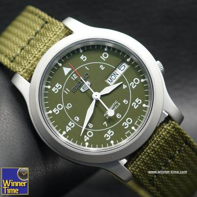 ดูภาพ Winner Time นาฬิกา SEIKO 5 Automatic รุ่น SNK805K รับประกันบริษัท ไซโก ประเทศไทย 1 ปี <br/>เพิ่มเติม Winner Time นาฬิกา SEIKO 5 Automatic รุ่น SNK805K รับประกันบริษัท ไซโก ประเทศไทย 1 ปี
